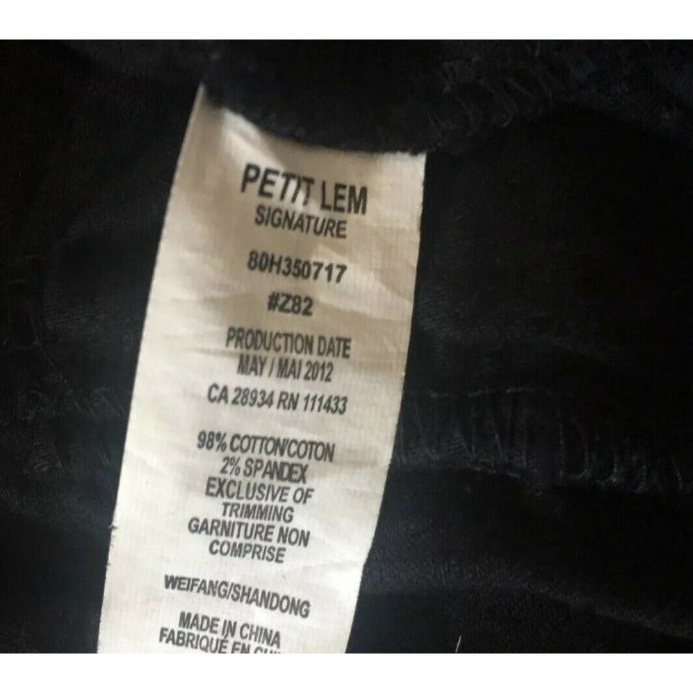 Petit Lem Girls Black Pants NEW - Picture 6 of 10